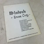 Mcintosh History Audio Stereo Catalog Of Preamps Tuners Speakers M608X. Fixed Price $45.00.