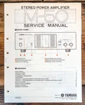 Yamaha M-50 Amplifier Service Manual *original*. Fixed Price $24.97.