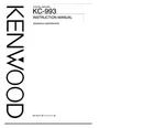 Kenwood KC-993 Amplifier Owners Instruction Manual. Fixed Price $22.24.