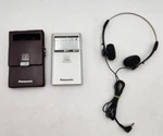 Panasonic RF-10 Stereo Headphone Receiver Fm-am Radio With Case Tested. Fixed Price $39.99.