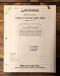 Mitsubishi M-A01 Amplifier Service Manual *original*. Fixed Price $19.97.