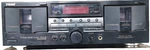 Teac W-760R Double Stereo Cassette Deck Partially Working Demo See Video Repair. Fixed Price $50.00.