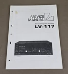 Luxman Stereo Integrated Amplifier LV-117 Service Manual D-4216. Fixed Price $74.95.