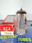 Rca 7868 Black Plate Tested Like Nos Tube. Fixed Price $48.45.