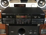 Kenwood KX-W5040 Dolby Stereo High Speed Dub Double Cassette Deck New Belts. Fixed Price $169.99.
