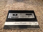 Vintage Realistic SCT-21 Stereo Cassette Tape Deck Manual Schematic. Fixed Price $12.49.