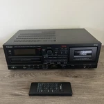 Teac AD-RW900 Compact Disc Recorder Reverse Cassette Deck Black W/ Remote!. Fixed Price $479.95.