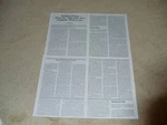 Mcintosh MC500 Amplifier Review, 4 Pgs, Info, 1995. Fixed Price $9.99.