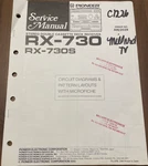 Pioneer / RX-730S Stereo Cassette Deck Original Service Repair Manual. Fixed Price $19.94.