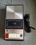 Vintage 1980 Craig Cassette Tape Player Recorder 2621. Tested. Fixed Price $34.87.