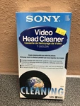 Sony Video Head Cleaner T-25CLDR (vhs) Factory Sealed. Fixed Price $49.99.
