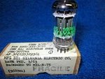 1962 Nib Sylvania JHS-5687WA Black Plate Tube Balanced Triodes. Fixed Price $19.99.