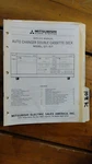 Mitsubishi DT-157 Service Manual Original Repair Book Stereo Tape Deck. Fixed Price $25.00.