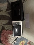 Vintage General Electric Portable Cassette Recorder Player M8720A With Case. Fixed Price $30.00.