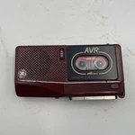 Ge Micro Cassette Recorder 3-5378BBG Avr Dark Red Tested/works. Fixed Price $19.97.
