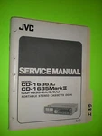 Jvc CD-1636 1635 2A Mark Ii Service Manual Original Repair Stereo Tape Deck. Fixed Price $47.50.