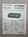 Fisher CR-W851 W852 Original Service Manual Free Shipping. Fixed Price $14.00.