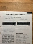 Onkyo DX-C110 & DX-C210 Compact Disc Player Service Manual/schematic Original. Fixed Price $19.50.