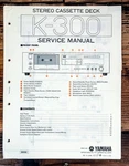 Yamaha K-300 Cassette Parts List Manual *original*. Fixed Price $24.97.