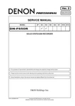 Service Manual Guide For Denon DN-F650. Fixed Price $17.86.