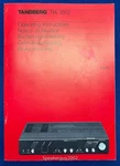Original Tandberg TIA-3012 Operating Instructions Manual. Fixed Price $19.95.