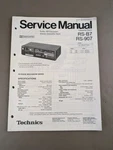Technics Cassette Deck RS-B7/RS-907 Service Manual D-4899. Fixed Price $54.95.