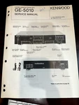 Kenwood GE-5010 GE5010 Repair & Service Manual *original*. Fixed Price $18.99.