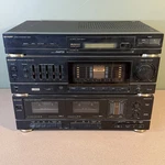 Sharp SC-6800 (bk) Stereo Synthesizer Tuner Dual Cassette Am/fm Receiver Works. Fixed Price $60.00.