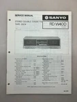 Sanyo Rd W40D Original Service Manual Free Shipping. Fixed Price $14.00.