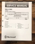 Sherwood DD-2230C Cassette Service Manual *original*. Fixed Price $19.97.