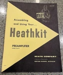 Heathkit WA-P2 Tube Premplifier Preamp Amplifier Manual Original R25-39. Fixed Price $19.95.