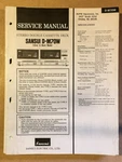 Sansui D-M70W Cassette / Tape Player Service Manual *original*. Fixed Price $14.97.