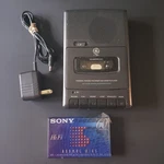 General Electric 3-5027A Portable Cassette Recorder/player & Power Supply. Fixed Price $29.54.
