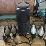 Dell Altec Lansing ADA995 Thx 5.1 Speaker System W/ Super Subwoofer 200W Power. Fixed Price $275.00.