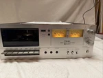 Vintage Teac A-150 Stereo Cassette Deck Illuminated Vu Meters. Works New Belts. Fixed Price $175.00.