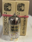 Amplitrex AT-1000 Matched Pair Of Electro-hamonix 12AU7 ECC82 Gold Pin Tubes. Fixed Price $89.00.