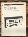 Tandberg Cassette Circuit Diagrams & Alignment Manual *orig*. Fixed Price $24.97.