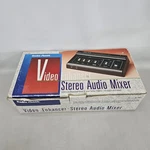 Radio Shack Realistic Video Enhancer Stereo Audio Mixer 15-1961 New Open Box. Fixed Price $26.95.