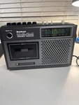 Sankyo STR-100 Cassette & Recorder Player Not Working Only Radio Works Tested. Fixed Price $75.00.