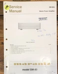 Marantz SM-80U SM80U Amplifier Service Manual *original*. Fixed Price $29.97.