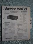 Technics RS-T33R Service Manual Original Repair Book Stereo Tape Deck Player. Fixed Price $19.98.