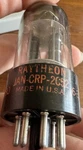 Rare Jan Crp Raytheon 2C52 ( 12AX7 ECC83 Type ) Audio Tube Black Round Plates. Fixed Price $156.60.