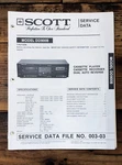 Scott DD900B Cassette / Cd Service Manual *original*. Fixed Price $14.97.