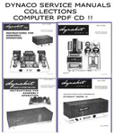 Dynaco Tube Amplifier Pre Service Manual Audio Hifi Computer Pdf Cd. Fixed Price $12.97.