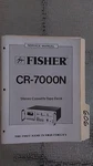 Fisher CR-7000N Service Manual Original Repair Book Stereo Tape Deck Player. Fixed Price $32.50.
