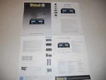 Mcintosh 162 Amplifier Brochure 4 Pages, Specs/info/articles 1999. Fixed Price $11.99.