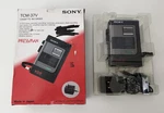 Sony Pressman TCM-37V Cassette Recorder W/ Box & Packaging Used. Fixed Price $75.00.