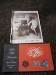 Vintage VC941 Vidio Tape Recorder Paperwork Manual. Fixed Price $189.00.