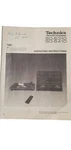 Technics Component Systems SD-S310 & SD-S410 Operating Instructions Manual Rare. Fixed Price $15.10.