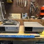 Quasar VP5430WQ Vhs Video Cassette Recorder Vcr 4-HEAD Mpn With Case. Fixed Price $29.00.